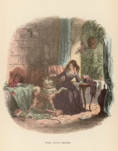 Illustration pour Dombey et Fils - Hablot Knight Browne